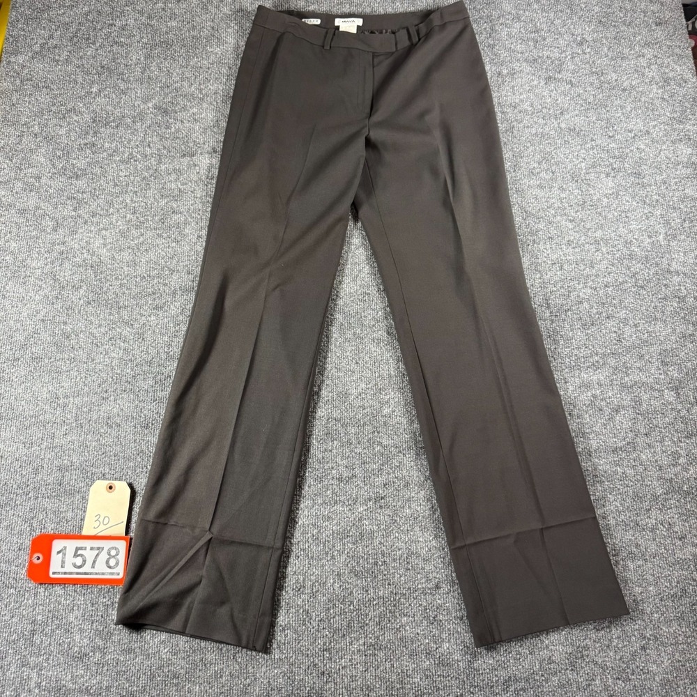 Wide-leg Maya Dress Pants Women's Size 30W x 30.5L Charcoal